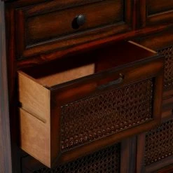 Budget 🤩 Grayson Lane 28-in x 31-in Brown Wooden Traditional Storage Unit 🎉 -GRAYSON LANE Sales 2022 330944759 AlternateImage3 l