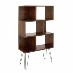 Discount 😀 Grayson Lane 13-in x 32-in x 61-in 3-tier Wood Shelving Unit ✨ -GRAYSON LANE Sales 2022 330944767 AlternateImage5 l