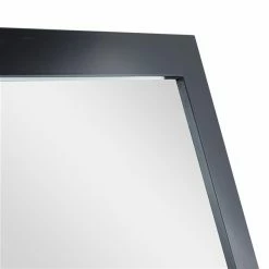 Best deal 🌟 Grayson Lane 65-in x 32.5-in Rectangle Black Framed Wall Mirror 🔥 -GRAYSON LANE Sales 2022 330944775 AlternateImage3 l