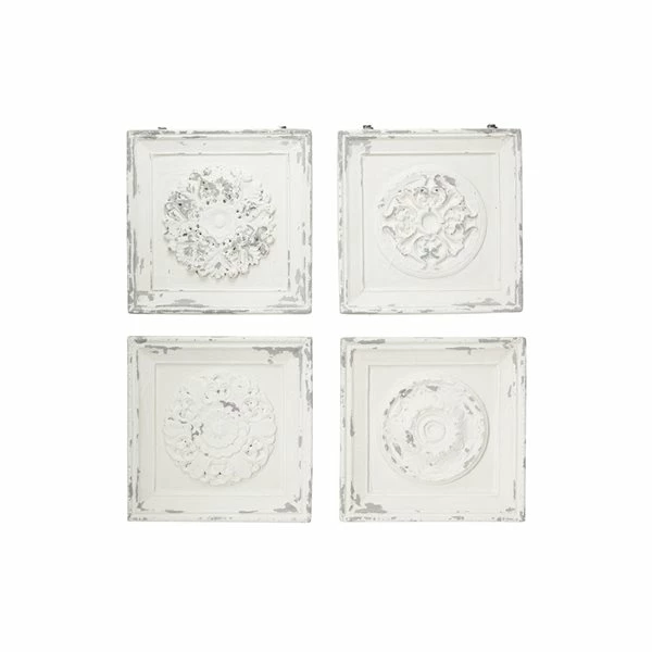 Hot Sale 🛒 Grayson Lane 19-in x 19-in Floral and Botanical Metal Wall Accent - Set of 4 🔥 5 Hot Sale 🛒 Grayson Lane 19-in x 19-in Floral and Botanical Metal Wall Accent - Set of 4 🔥 - Image 5