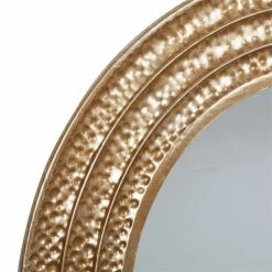 Discount ⭐ Grayson Lane 39.25-in x 39.25-in Round Gold Framed Wall Mirror 🔥 -GRAYSON LANE Sales 2022 330944784 AlternateImage3 l