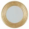 Discount ⭐ Grayson Lane 39.25-in x 39.25-in Round Gold Framed Wall Mirror 🔥