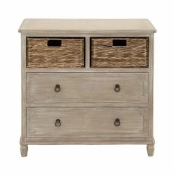 Buy π― Grayson Lane 32-in x 32-in Grey Wooden Traditional Storage Unit β€οΈ