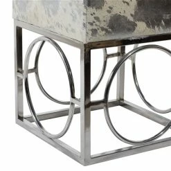 Buy ๐ Grayson Lane 22-in x 16-in Modern Silver Square Stool ๐ 8 Buy ๐ Grayson Lane 22-in x 16-in Modern Silver Square Stool ๐ -GRAYSON LANE Sales 2022 330944788 AlternateImage4 l