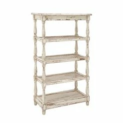 Hot Sale 🥰 Grayson Lane 16-in x 30-in x 55-in 5-tier Wood Shelving Unit 🔔