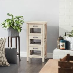 Best Sale 🎉 Grayson Lane Off-White Wood Rectangular End Table 🤩 -GRAYSON LANE Sales 2022 330944802 AlternateImage2 l