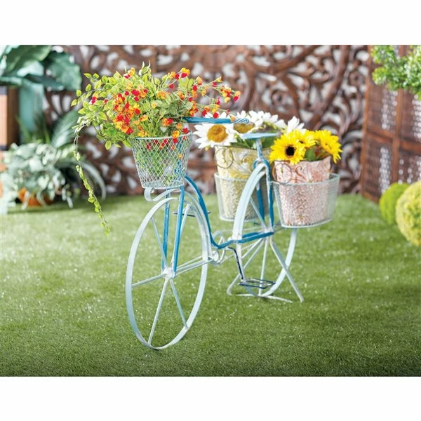 Top 10 🤩 Grayson Lane 28-in Blue Outdoor Novelty Cast Iron Plant Stand 😉 2 Top 10 🤩 Grayson Lane 28-in Blue Outdoor Novelty Cast Iron Plant Stand 😉 - Image 2