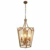 New ⭐ Grayson Lane 6-Light Brass Vintage Cage Chandelier 😀