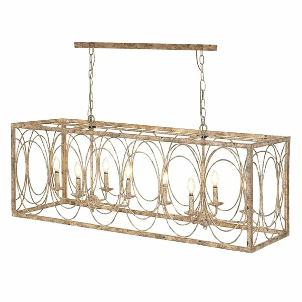 Flash Sale β Grayson Lane 8-Light Gold Vintage Cage Chandelier π 1 Flash Sale β Grayson Lane 8-Light Gold Vintage Cage Chandelier π