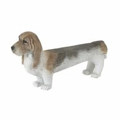 Promo 🔔 Grayson Lane 26-in x 55-in Brown 🐕 Dog Garden Statue 🔥