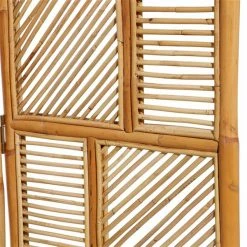 New 😀 Grayson Lane 3-Panel Beige Wood Folding Contemporary Room Divider 🎁 -GRAYSON LANE Sales 2022 330944829 AlternateImage3 l