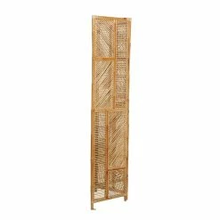 New 😀 Grayson Lane 3-Panel Beige Wood Folding Contemporary Room Divider 🎁 -GRAYSON LANE Sales 2022 330944829 AlternateImage5 l