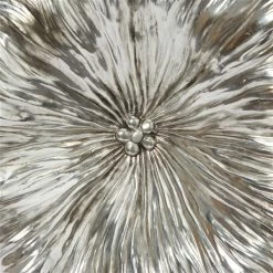 Hot Sale 🔔 Grayson Lane 17-in, 19-in and 26-in Silver Floral and Botanical Metal Wall Accent - Set of 3 👍 -GRAYSON LANE Sales 2022 330944845 AlternateImage5 l