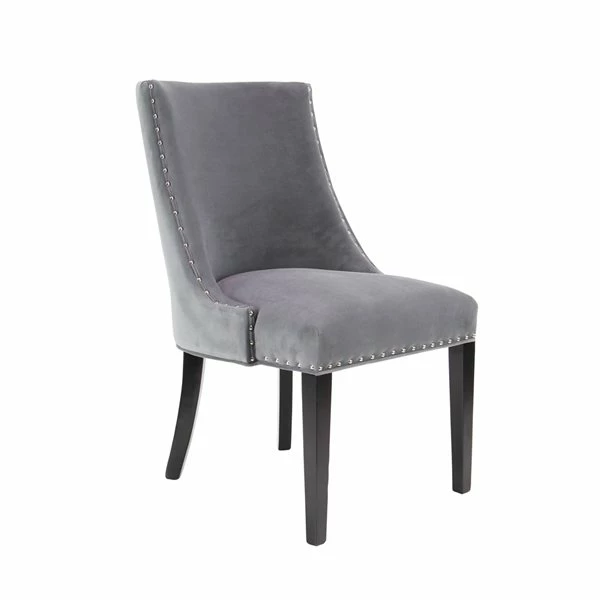 Best Sale 🔥 Grayson Lane Traditional Polyester Upholstered Parsons Chair Wood Frame - Grey 🎁 1 Best Sale 🔥 Grayson Lane Traditional Polyester Upholstered Parsons Chair Wood Frame - Grey 🎁