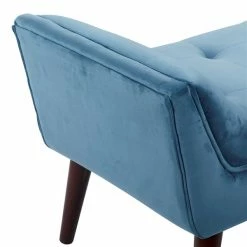 Deals ✨ Grayson Lane 20-in x 33-in Modern Blue Accent Bench 🤩 -GRAYSON LANE Sales 2022 330944861 AlternateImage3 l