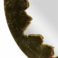 Best reviews of 🌟 Grayson Lane 35.5-in x 35.5-in Round Gold Framed Wall Mirror 😀 -GRAYSON LANE Sales 2022 330944868 AlternateImage3 l