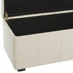 Best deal 💯 Grayson Lane 17-in x 41-in Industrial Beige Storage Bench - Set of 3 😉 -GRAYSON LANE Sales 2022 330944885 AlternateImage4 l