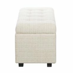 Best deal 💯 Grayson Lane 17-in x 41-in Industrial Beige Storage Bench - Set of 3 😉 -GRAYSON LANE Sales 2022 330944885 AlternateImage5 l