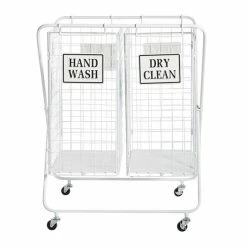 Cheap ❤️ Grayson Lane White Metal Base with Steel Top Kitchen Carts - 43.25-in x 29.75-in ✨ 9 Cheap ❤️ Grayson Lane White Metal Base with Steel Top Kitchen Carts - 43.25-in x 29.75-in ✨ -GRAYSON LANE Sales 2022 330944890 AlternateImage5 l