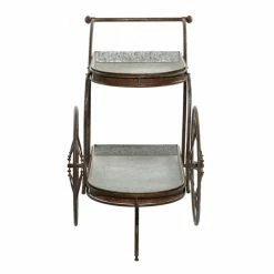 Cheapest 🔥 Grayson Lane 37.38-in Brown Outdoor Novelty Cast Iron Plant Stand ⌛ -GRAYSON LANE Sales 2022 330944894 AlternateImage5 l