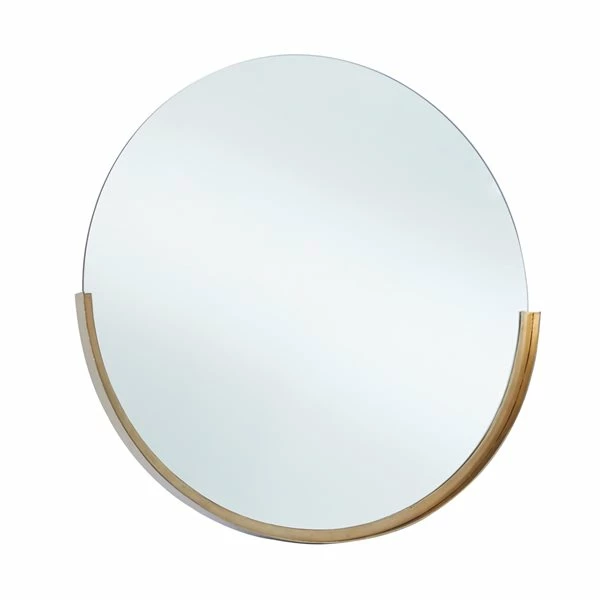 Flash Sale 🌟 Grayson Lane 30.25-in x 30.75-in Round Gold Wall Mirror 🤩 5 Flash Sale 🌟 Grayson Lane 30.25-in x 30.75-in Round Gold Wall Mirror 🤩 - Image 5