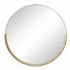 Flash Sale 🌟 Grayson Lane 30.25-in x 30.75-in Round Gold Wall Mirror 🤩