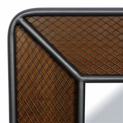 Best reviews of ✨ Grayson Lane 31.5-in x 31.5-in Square Brown Wall Mirror 🌟 -GRAYSON LANE Sales 2022 330945020 AlternateImage3 l