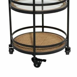 Best reviews of ✨ Grayson Lane Black Metal Base with Glass Top Kitchen Cart (35-in x 21-in x 16-in) 🤩 7 Best reviews of ✨ Grayson Lane Black Metal Base with Glass Top Kitchen Cart (35-in x 21-in x 16-in) 🤩 -GRAYSON LANE Sales 2022 330945030 AlternateImage3 l