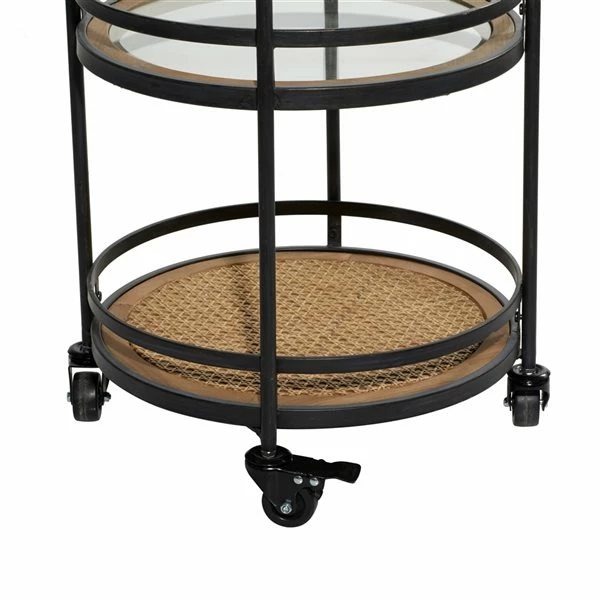 Best reviews of ✨ Grayson Lane Black Metal Base with Glass Top Kitchen Cart (35-in x 21-in x 16-in) 🤩 3 Best reviews of ✨ Grayson Lane Black Metal Base with Glass Top Kitchen Cart (35-in x 21-in x 16-in) 🤩 - Image 3
