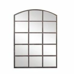 Cheap ⌛ Grayson Lane 40-in x 30-in Arch Clear Wall Mirror 😉