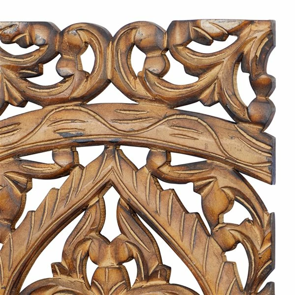 Best deal ๐ Grayson Lane 36-in H x 12-in W Ornamental Wood Wall Accent - Set of 3 ๐ 3 Best deal ๐ Grayson Lane 36-in H x 12-in W Ornamental Wood Wall Accent - Set of 3 ๐ - Image 3