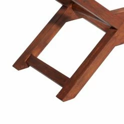 Hot Sale 🌟 Grayson Lane Traditional Brown Faux Leather and Wood Finish X-Shaped Square Ottoman 🎉 -GRAYSON LANE Sales 2022 330945056 AlternateImage3 l