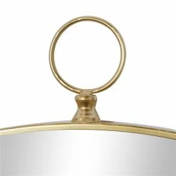 Top 10 ⌛ Grayson Lane 24.25-in x 14.88-in Irregular Gold Wall Mirror ⭐ -GRAYSON LANE Sales 2022 330945074 AlternateImage4 l