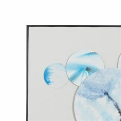 Outlet ❤️ Grayson Lane Black Wood Framed 40-in H x 30-in W Abstract Fabric Hand-Painted 3D Art ✨ -GRAYSON LANE Sales 2022 330945076 AlternateImage3 l