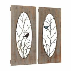 Promo 🧨 Grayson Lane 36-in H x 18-in W Birds Wood Wall Accent - Set of 2 🌟 -GRAYSON LANE Sales 2022 330945091 AlternateImage7 l