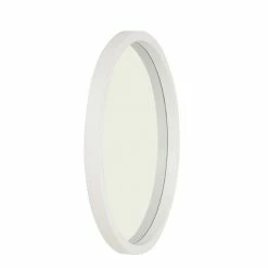 Buy 🌟 Grayson Lane 32-in x 32-in Round White Wall Mirror ⌛ -GRAYSON LANE Sales 2022 330945098 AlternateImage5 l