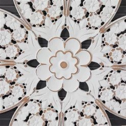 Hot Sale ⭐ Grayson Lane 18.5-in H x 18.5-in W Floral Wood Wall Accent - Set of 2 ❤️ -GRAYSON LANE Sales 2022 330945105 AlternateImage5 l