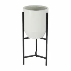Cheap ๐ฏ Grayson Laneย 15-in W xย 26-in H Modern White/Black Metal Round Planters - Set of 3 ๐ 9 Cheap ๐ฏ Grayson Laneย 15-in W xย 26-in H Modern White/Black Metal Round Planters - Set of 3 ๐ -GRAYSON LANE Sales 2022 330945111 AlternateImage5 l
