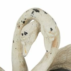 Best reviews of 🥰 Grayson Lane 105-in W x 18.6-in H Farmhouse White Ceramic Swans Planter - Set of 1 🧨 -GRAYSON LANE Sales 2022 330945126 AlternateImage3 l