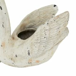 Best reviews of 🥰 Grayson Lane 105-in W x 18.6-in H Farmhouse White Ceramic Swans Planter - Set of 1 🧨 -GRAYSON LANE Sales 2022 330945126 AlternateImage4 l