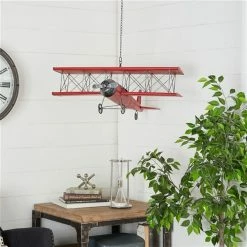 Best deal 😉 Grayson Lane Red Iron Vintage Plane ✨ -GRAYSON LANE Sales 2022 330945129 AlternateImage3 l