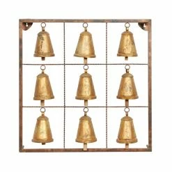 Promo 🧨 Grayson Lane 32-in H x 32-in W Bells Metal Wall Accent 👏 -GRAYSON LANE Sales 2022 330945137 AlternateImage7 l