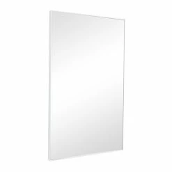 Budget 🔥 Grayson Lane 40.25-in x 24.13-in Rectangle White Wall Mirror 😀 -GRAYSON LANE Sales 2022 330945139 AlternateImage5 l