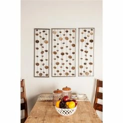 Promo 🛒 Grayson Lane 32-in H x 16-in W Floral Metal Wall Accent - Set of 3 💯 -GRAYSON LANE Sales 2022 330945143 AlternateImage2 l