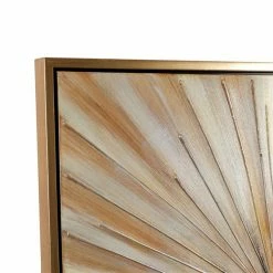 Best reviews of ✔️ Grayson Lane Gold Wood Framed 39-in H x 39-in W Abstract Wood Painting 🤩 -GRAYSON LANE Sales 2022 330945146 AlternateImage3 l