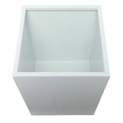 Top 10 😍 Grayson Lane 17.3-in W x 215-in H Modern White Metal Rectangle Planters - Set of 2 🥰 -GRAYSON LANE Sales 2022 330945157 AlternateImage3 l