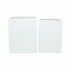 Top 10 😍 Grayson Lane 17.3-in W x 215-in H Modern White Metal Rectangle Planters - Set of 2 🥰