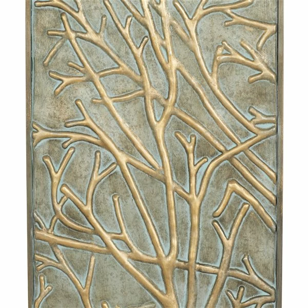 Cheap ❤️ Grayson Lane 36-in H x 12-in W Nature Metal Wall Accent - Set of 4 🥰 4 Cheap ❤️ Grayson Lane 36-in H x 12-in W Nature Metal Wall Accent - Set of 4 🥰 - Image 4