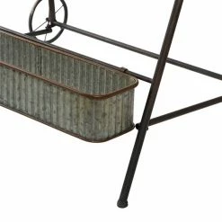 Brand new ❤️ Grayson Lane 37-in x 26-in Grey Iron Farmhouse Plant Stand 👏 -GRAYSON LANE Sales 2022 330945172 AlternateImage3 l