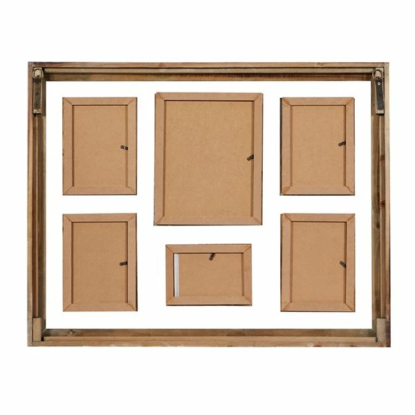 Cheap 🌟 Grayson Lane 24-in x 31-in Brown Wood Vintage Wall Photo Frame 🎉 5 Cheap 🌟 Grayson Lane 24-in x 31-in Brown Wood Vintage Wall Photo Frame 🎉 - Image 5